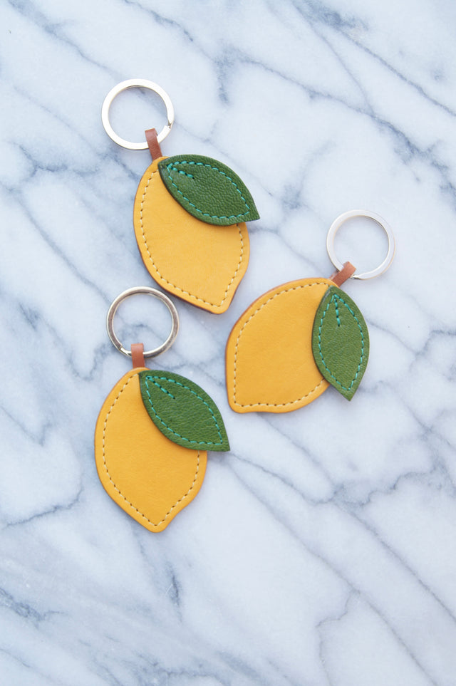 ZITRONEN SCHLÜSSELANHÄNGER