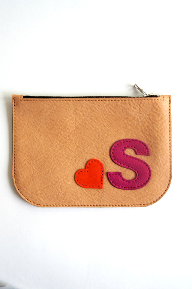 POCHETTE LOVE BEIGE