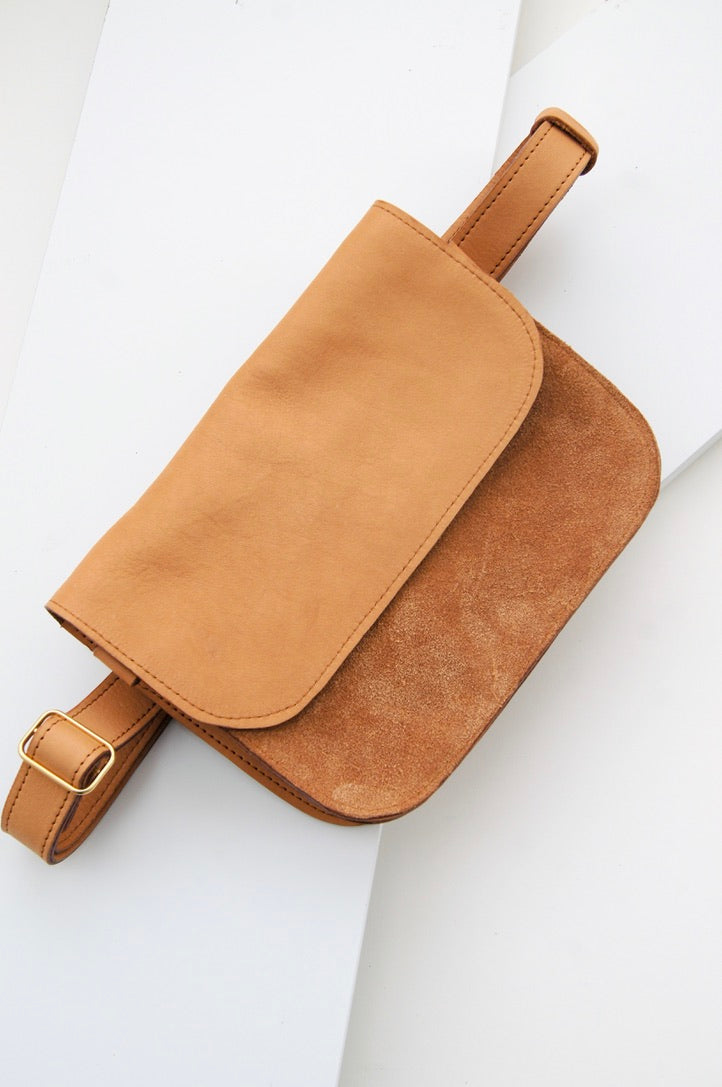 Leder crossbody online bag