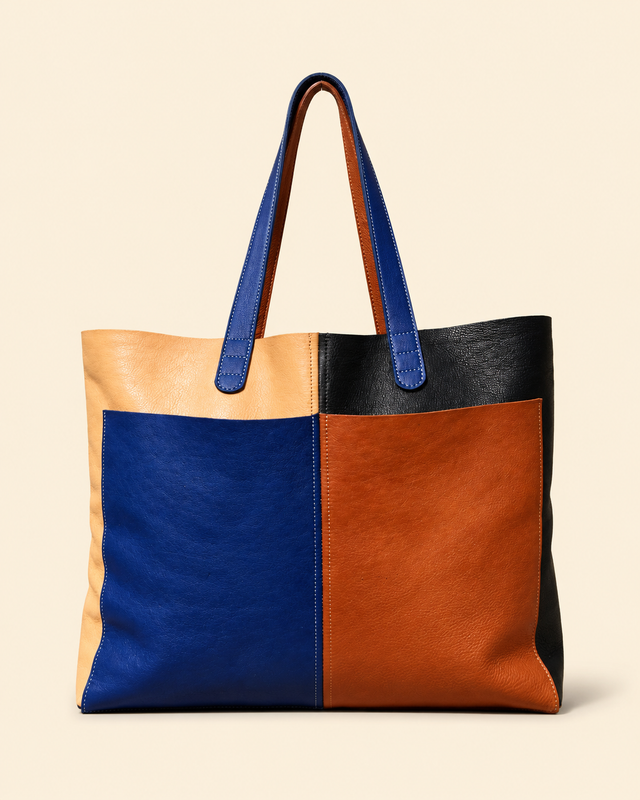 SHOPPER COLORBLOCK MIT INNENFUTTER