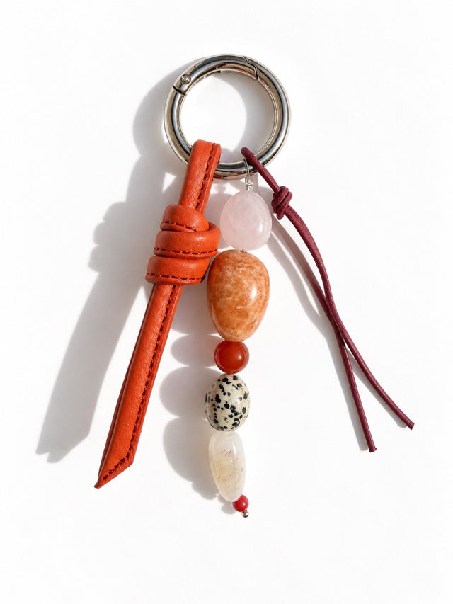 BEAD CHARM ORANGE