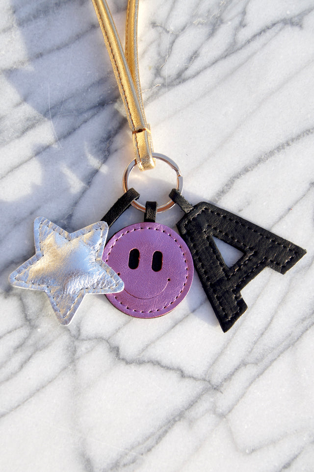 SCHLÜSSELBUND TWINKLE GOLD MIT PERSÖNLICHEM BUCHSTABEN