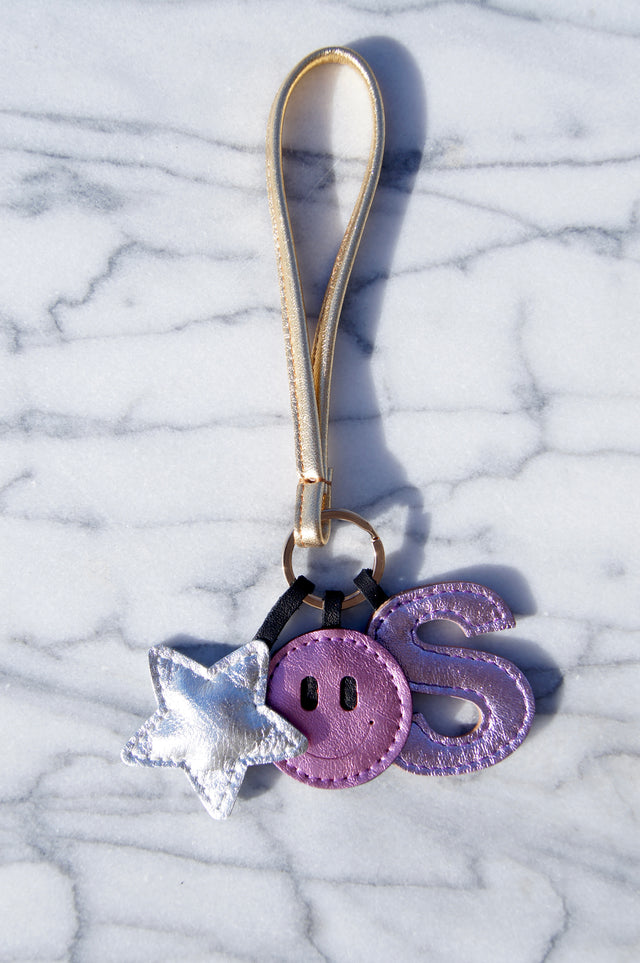 SCHLÜSSELBUND TWINKLE GOLD MIT PERSÖNLICHEM BUCHSTABEN