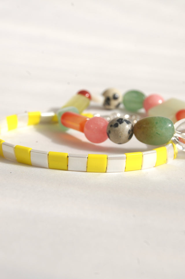 SPRINKLE YELLOW WHITE