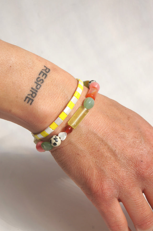 SPRINKLE YELLOW WHITE