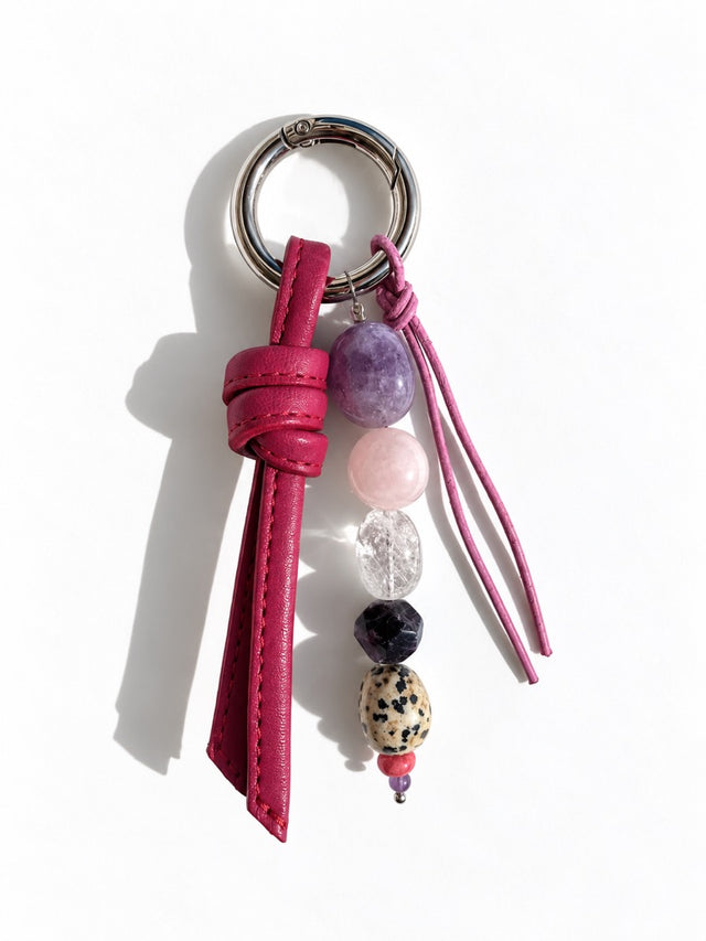 BEAD CHARM PINK