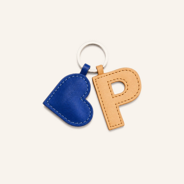 HEART AND LETTER KEYCHAIN COMBO