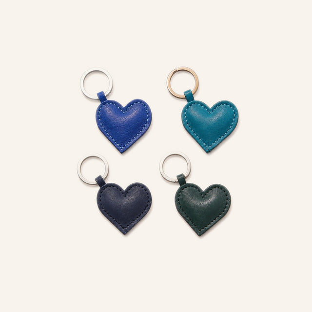 SINGLE HEART KEYCHAIN