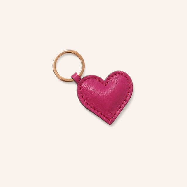 SINGLE HEART KEYCHAIN